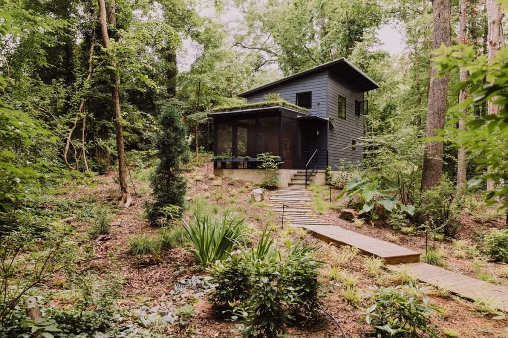 Airbnb in North Carolina Modern Tiny House In The Trees