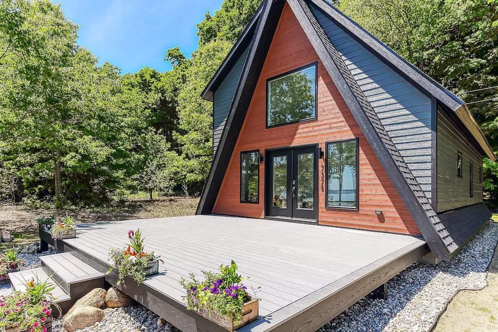 Vrbo in Traverse City West Bay Modern Cabin