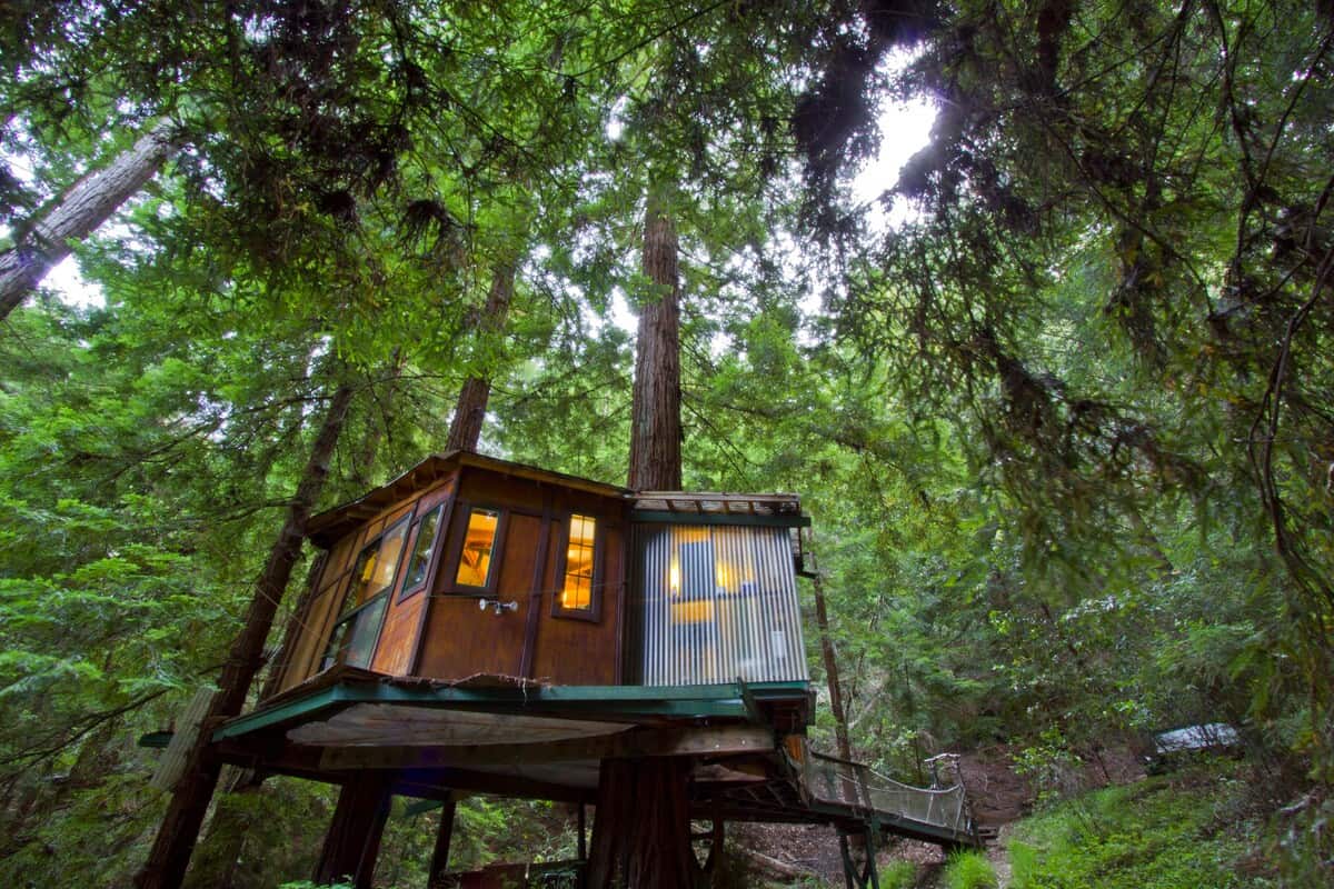 11 Magical Treehouse Rentals in California - Domaine Daily